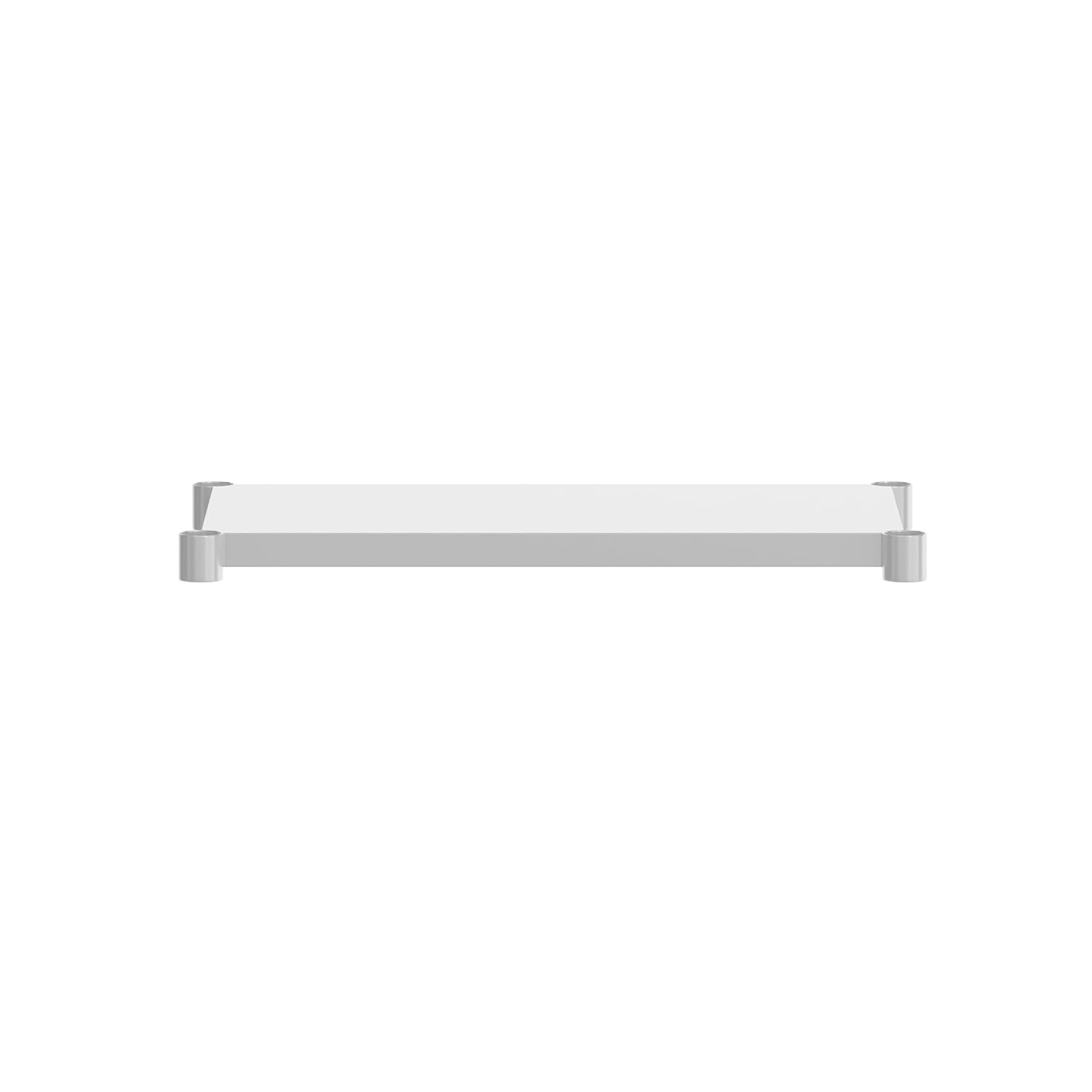 image:imageFlash Furniture Woodford Galvanized Under Shelf for Prep and Work Tables Adjustable Lower Shelf for 24 x 72 Stainless Steel Tables30 x 48
