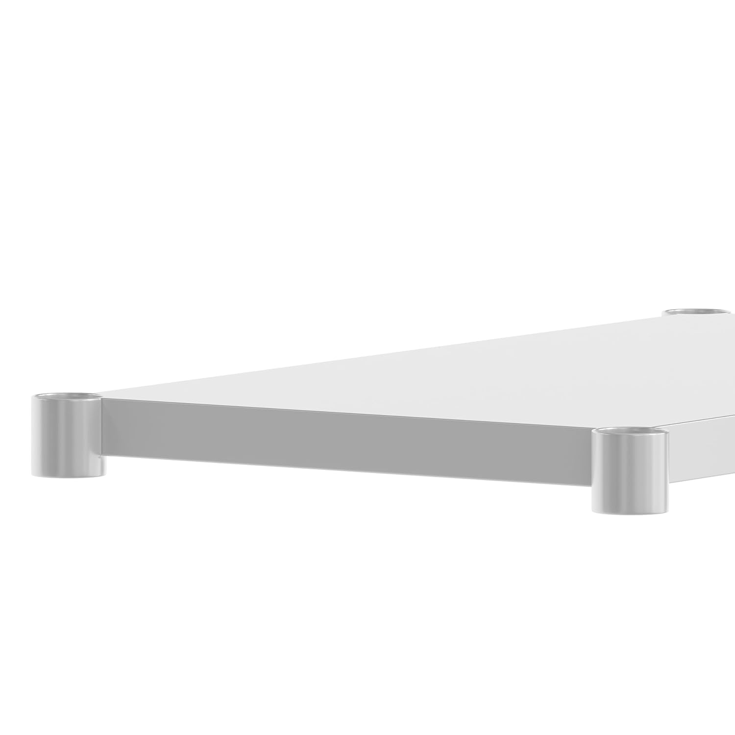 image:imageFlash Furniture Woodford Galvanized Under Shelf for Prep and Work Tables Adjustable Lower Shelf for 24 x 72 Stainless Steel Tables30 x 48
