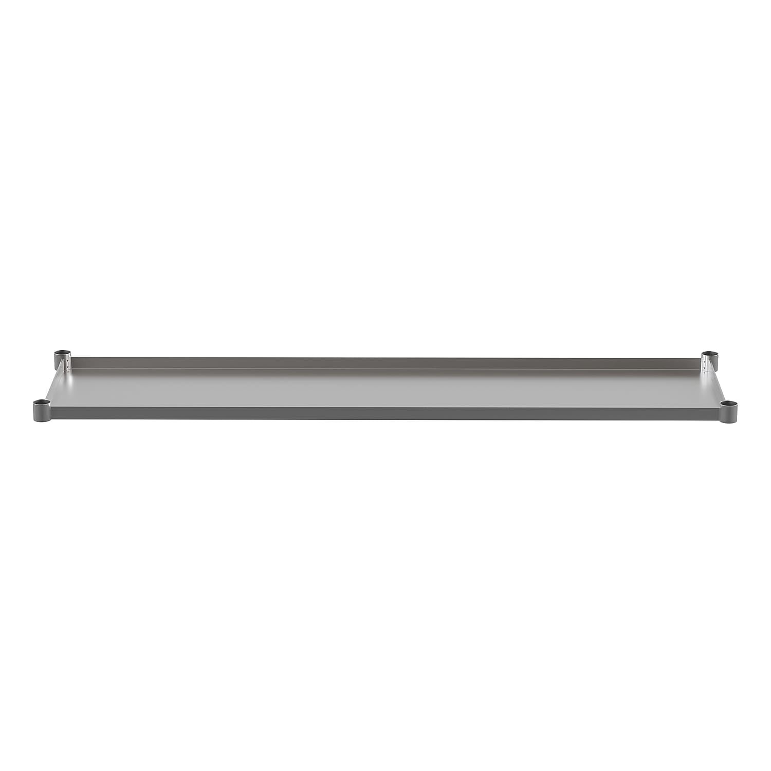 image:imageFlash Furniture Woodford Galvanized Under Shelf for Prep and Work Tables Adjustable Lower Shelf for 24 x 72 Stainless Steel Tables30 x 72