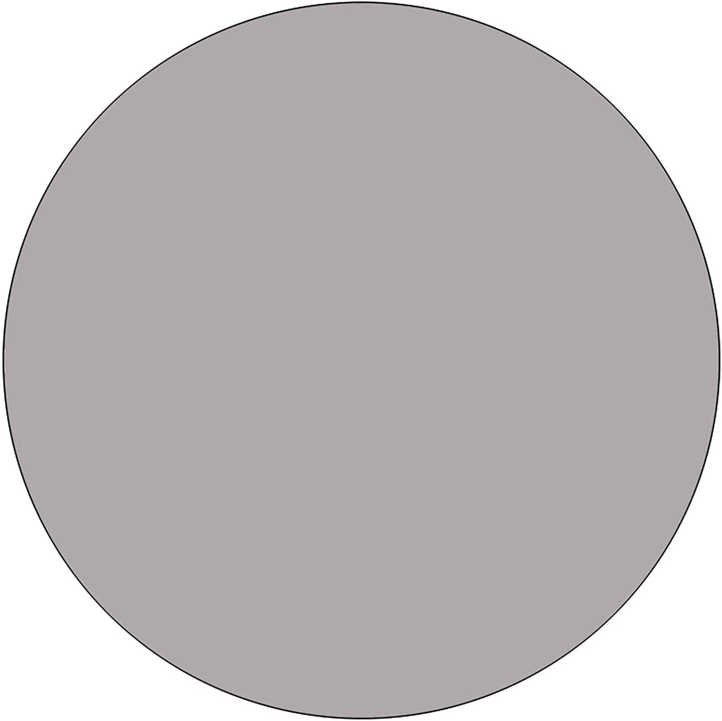 image:imageFlash Furniture Wren 48 Round Red Thermal Laminate Activity Table Standard Height Adjustable LegsGrey