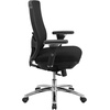 Flash Furniture HERCULES Series 24/7 Intensive Use Big & Tall 350 lb. Rated Black Mesh Multifunction Swivel Ergonomic Office Chair