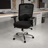 Flash Furniture HERCULES Series 24/7 Intensive Use Big & Tall 350 lb. Rated Black Mesh Multifunction Swivel Ergonomic Office Chair
