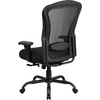Flash Furniture HERCULES Series 24/7 Intensive Use Big & Tall 400 lb. Rated Black Mesh Multifunction Synchro-Tilt Ergonomic Office Chair