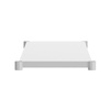 Flash Furniture Woodford Galvanized Under Shelf for Prep and Work Tables – Adjustable Lower Shelf for 24″ x 72″ Stainless Steel Tables(24″ x 36″)