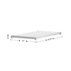 Flash Furniture Woodford Galvanized Under Shelf for Prep and Work Tables – Adjustable Lower Shelf for 24″ x 72″ Stainless Steel Tables(30″ x 48″)