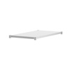 Flash Furniture Woodford Galvanized Under Shelf for Prep and Work Tables – Adjustable Lower Shelf for 24″ x 72″ Stainless Steel Tables(30″ x 48″)