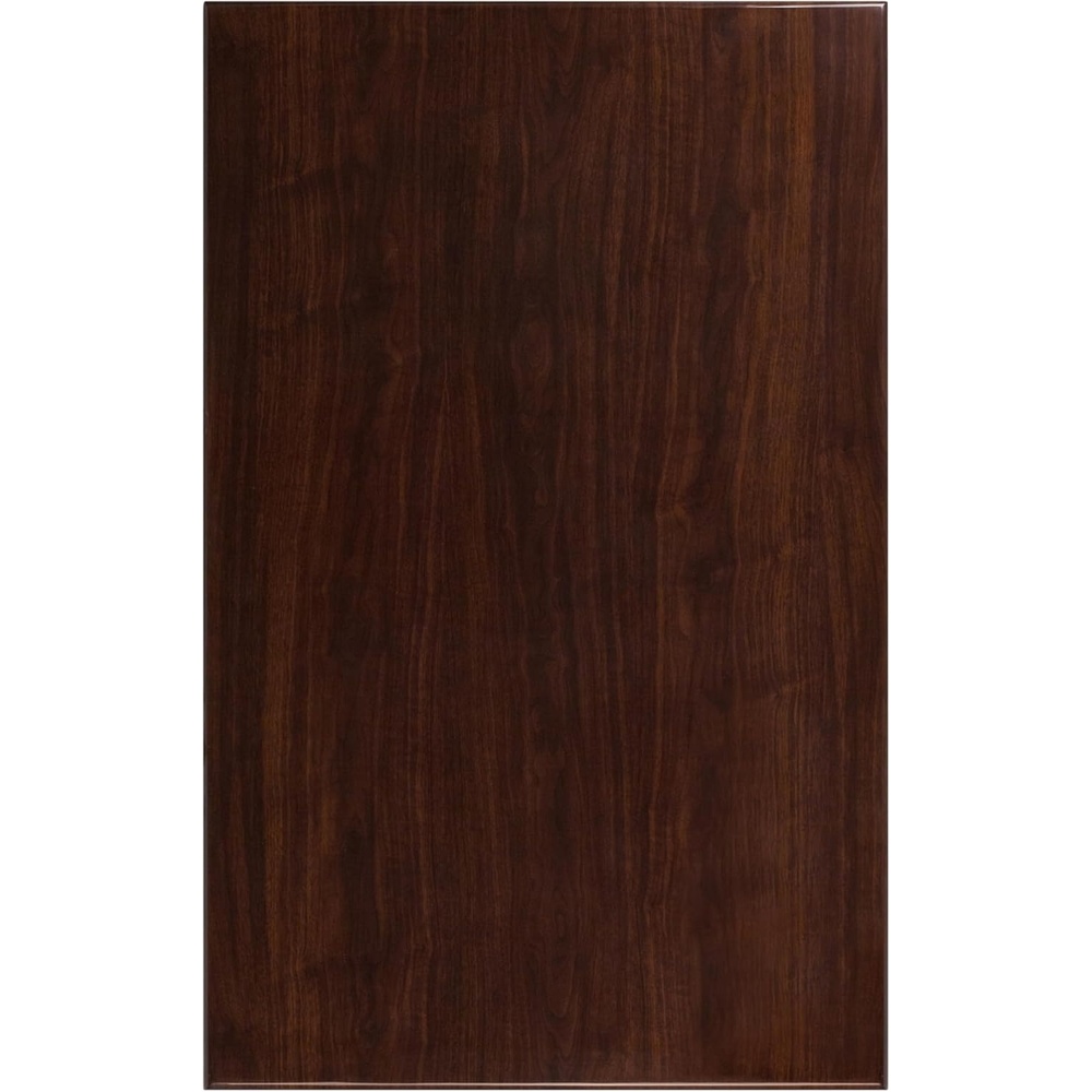 image:imageFlash Furniture Glenbrook 30 x 48 Rectangular HighGloss Walnut Resin Table Top with 2 Thick Edge