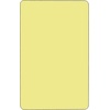 Flash Furniture Wren Mobile 36”W x 72”L Rectangular Grey Thermal Laminate Activity Table – Standard Height Adjustable Legs(Yellow)
