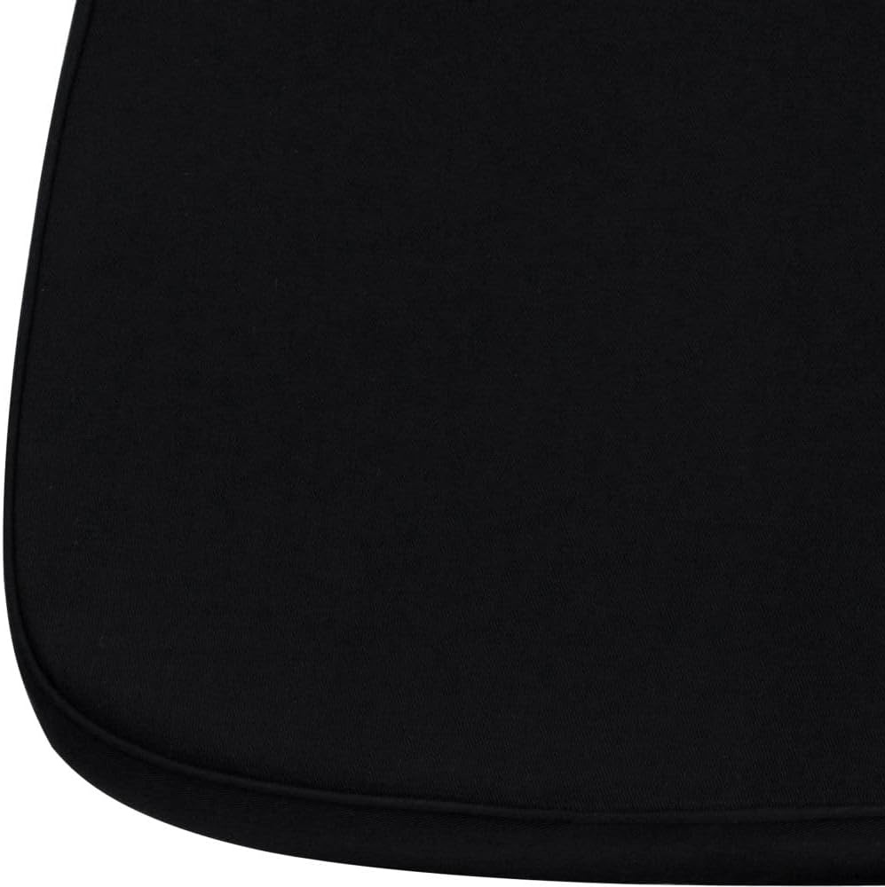 image:imageFlash Furniture Chiavari Chair Cushion with Washable Cover Hook amp Loop Fasteners For Ballroom and Kitchen Chairs Set of 22 BlackBlack