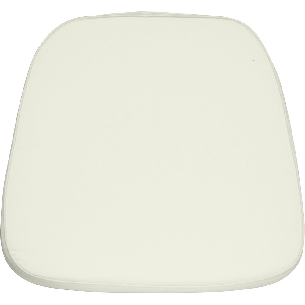 image:imageFlash Furniture Chiavari Chair Cushion with Washable Cover Hook amp Loop Fasteners For Ballroom and Kitchen Chairs Set of 22 BlackIvory