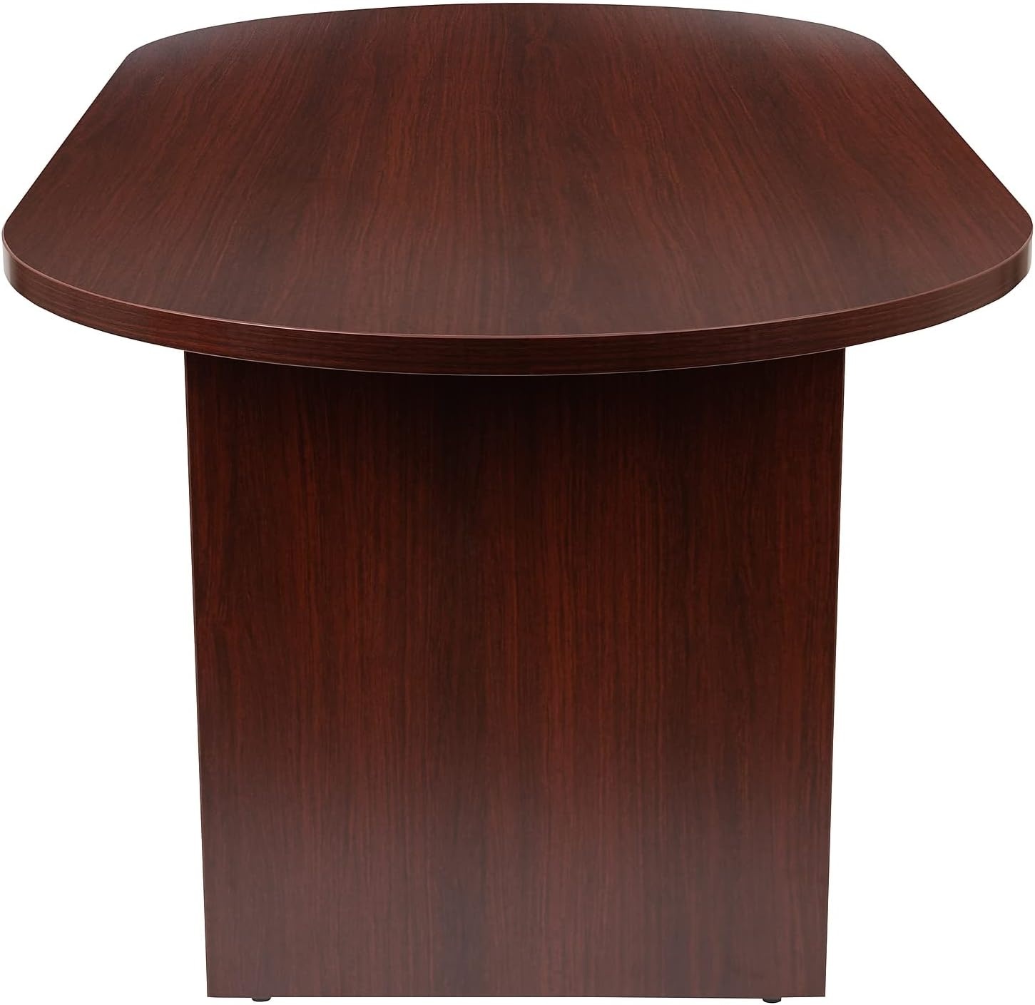 image:imageFlash Furniture Jones 6 Foot 72 inch Oval Conference Table in CherryMahogany