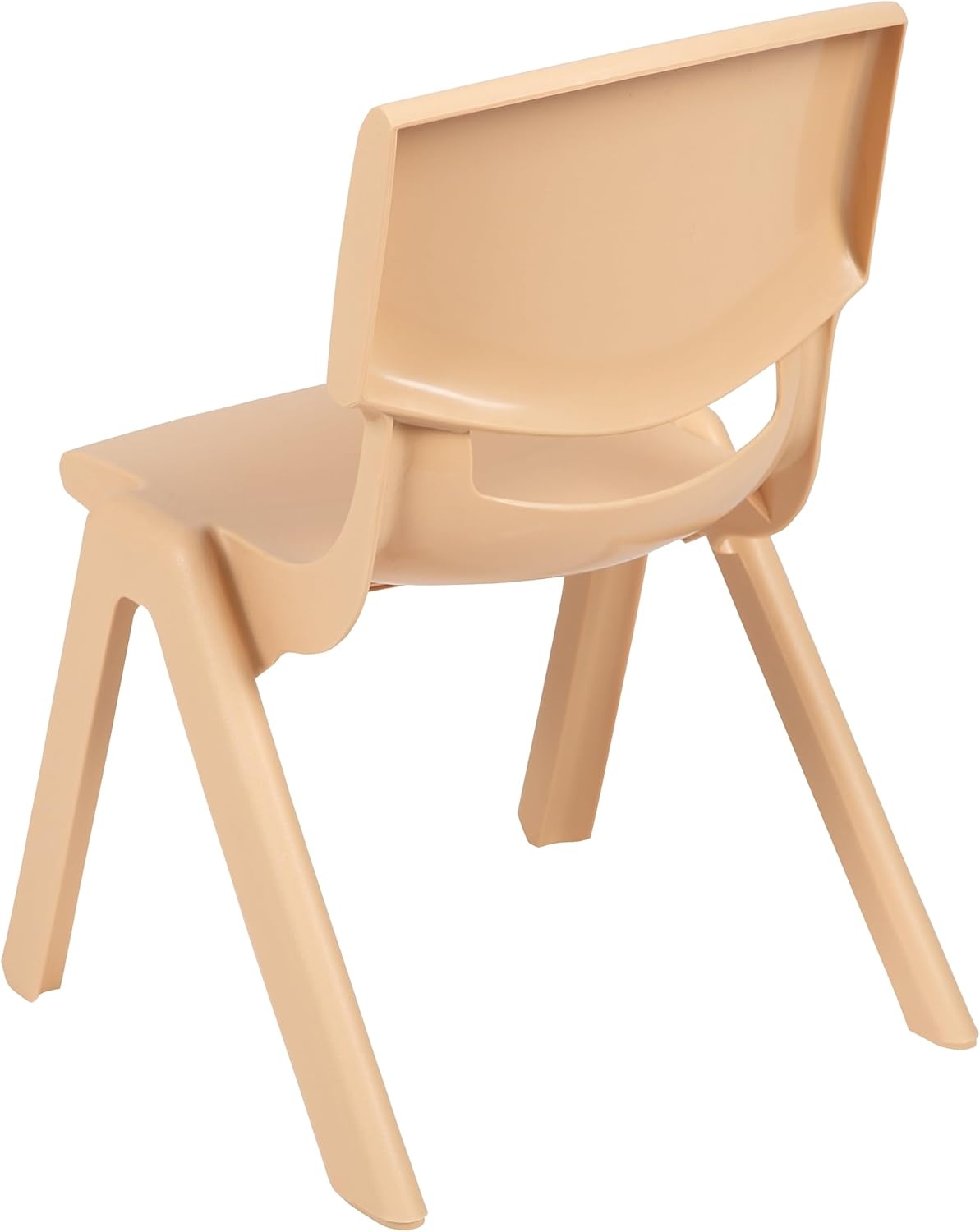 image:imageFlash Furniture Whitney 2 Pack Blue Plastic Stackable School Chair with 12 Seat HeightNatural