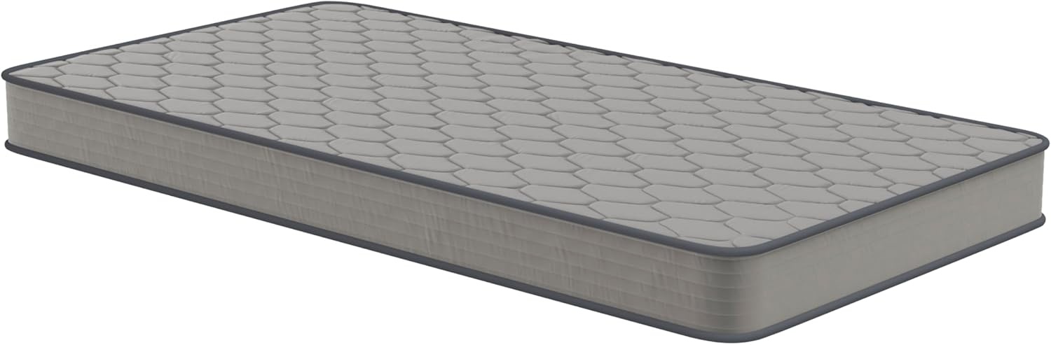 image:imageFlash Furniture Capri Comfortable Sleep 6 Inch CertiPURUS Certified Spring Mattress King Mattress in a Box Grey6 Inch