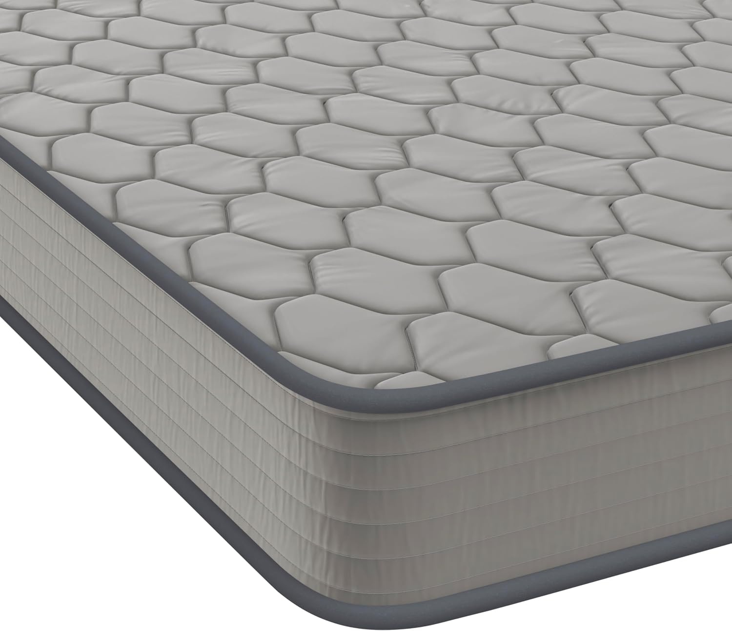 image:imageFlash Furniture Capri Comfortable Sleep 6 Inch CertiPURUS Certified Spring Mattress King Mattress in a Box Grey6 Inch