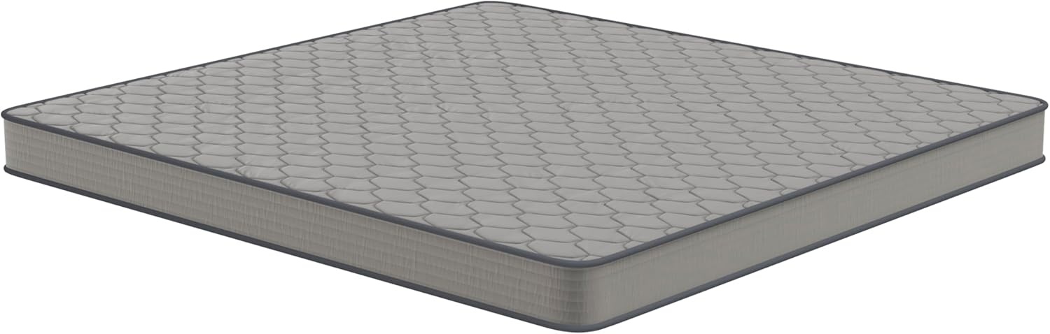 image:imageFlash Furniture Capri Comfortable Sleep 6 Inch CertiPURUS Certified Spring Mattress King Mattress in a Box Grey6 Inch