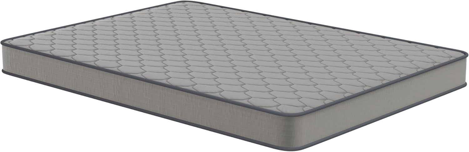 image:imageFlash Furniture Capri Comfortable Sleep 6 Inch CertiPURUS Certified Spring Mattress King Mattress in a Box Grey6 Inch