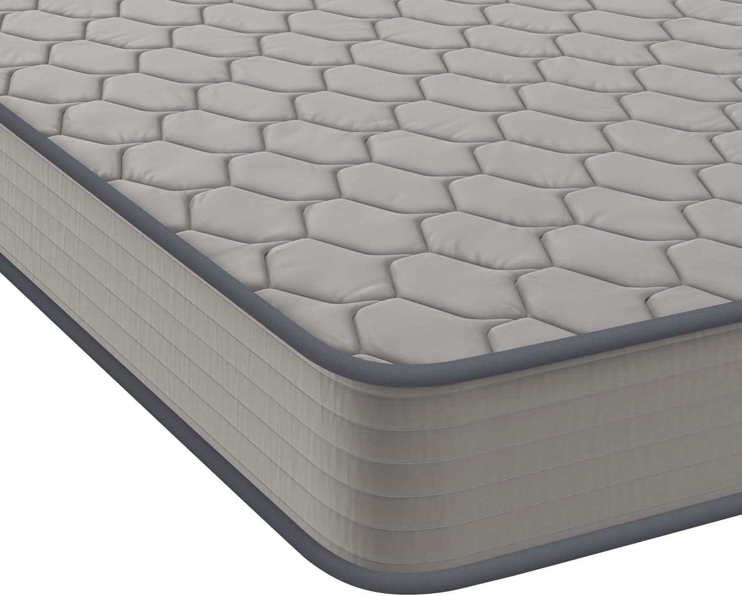 image:imageFlash Furniture Capri Comfortable Sleep 6 Inch CertiPURUS Certified Spring Mattress King Mattress in a Box Grey6 Inch