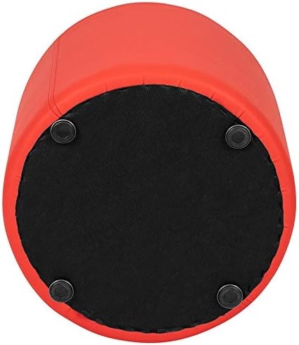 image:imageFlash Furniture Nicholas Soft Seating Flexible Circle for Classrooms and Common Spaces 18 Seat Height Red