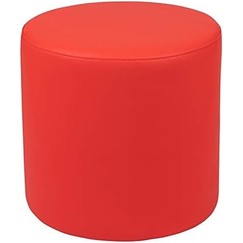 image:imageFlash Furniture Nicholas Soft Seating Flexible Circle for Classrooms and Common Spaces 18 Seat Height Red