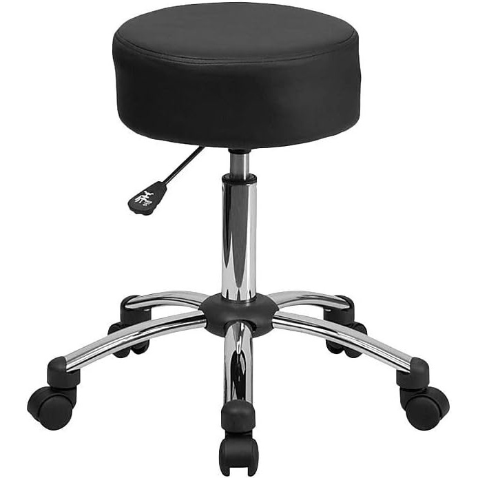 image:imageFlash Furniture Rhonda Medical Ergonomic Stool with Chrome Base