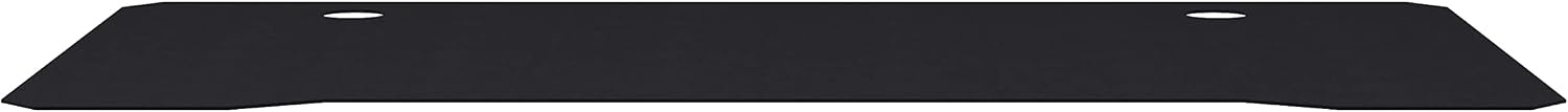 image:imageFlash Furniture Mallot Mega Size Extended Gaming Mouse Pad Black Anti Slip Rubber Base 4575 x 2375 x 125 Micro Weave Top Large Home Office Desk Mat238L x 458W inches