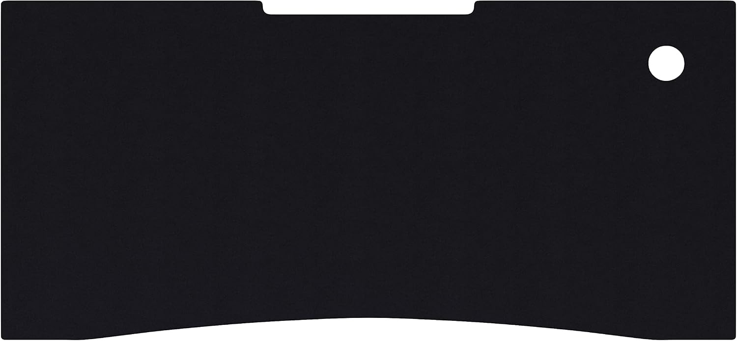 image:imageFlash Furniture Mallot Mega Size Extended Gaming Mouse Pad Black Anti Slip Rubber Base 4575 x 2375 x 125 Micro Weave Top Large Home Office Desk Mat238L x 458W inches