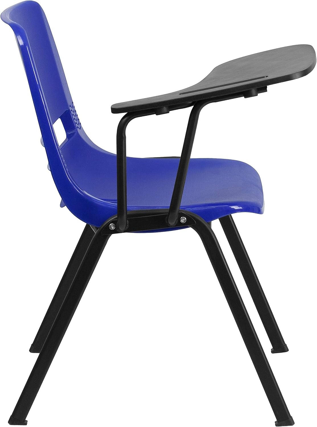 image:imageFlash Furniture Orange Ergonomic Shell Chair with Left Handed FlipUp Tablet ArmBlue
