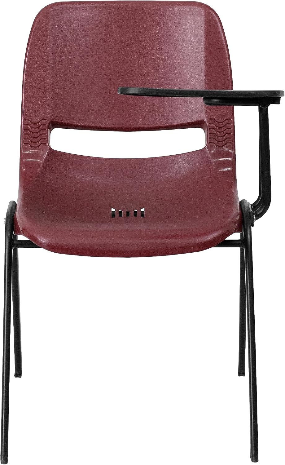 image:imageFlash Furniture Orange Ergonomic Shell Chair with Left Handed FlipUp Tablet ArmBurgundy