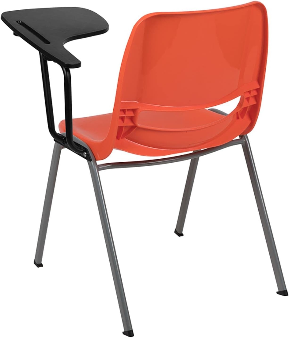 image:imageFlash Furniture Orange Ergonomic Shell Chair with Left Handed FlipUp Tablet ArmOrange