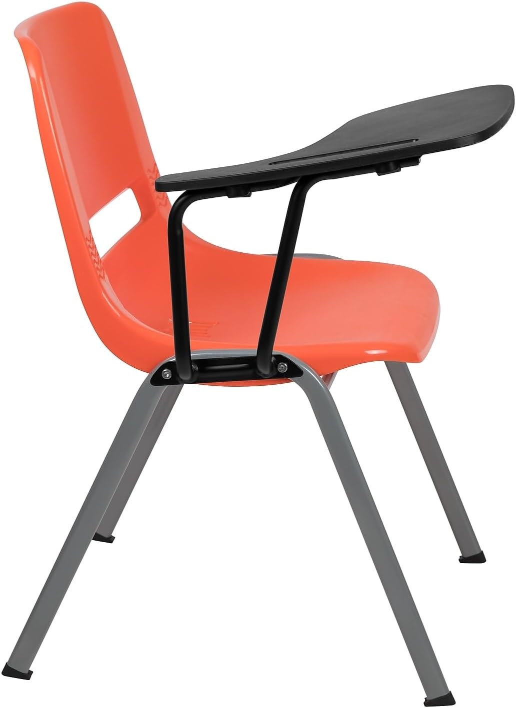 image:imageFlash Furniture Orange Ergonomic Shell Chair with Left Handed FlipUp Tablet ArmOrange