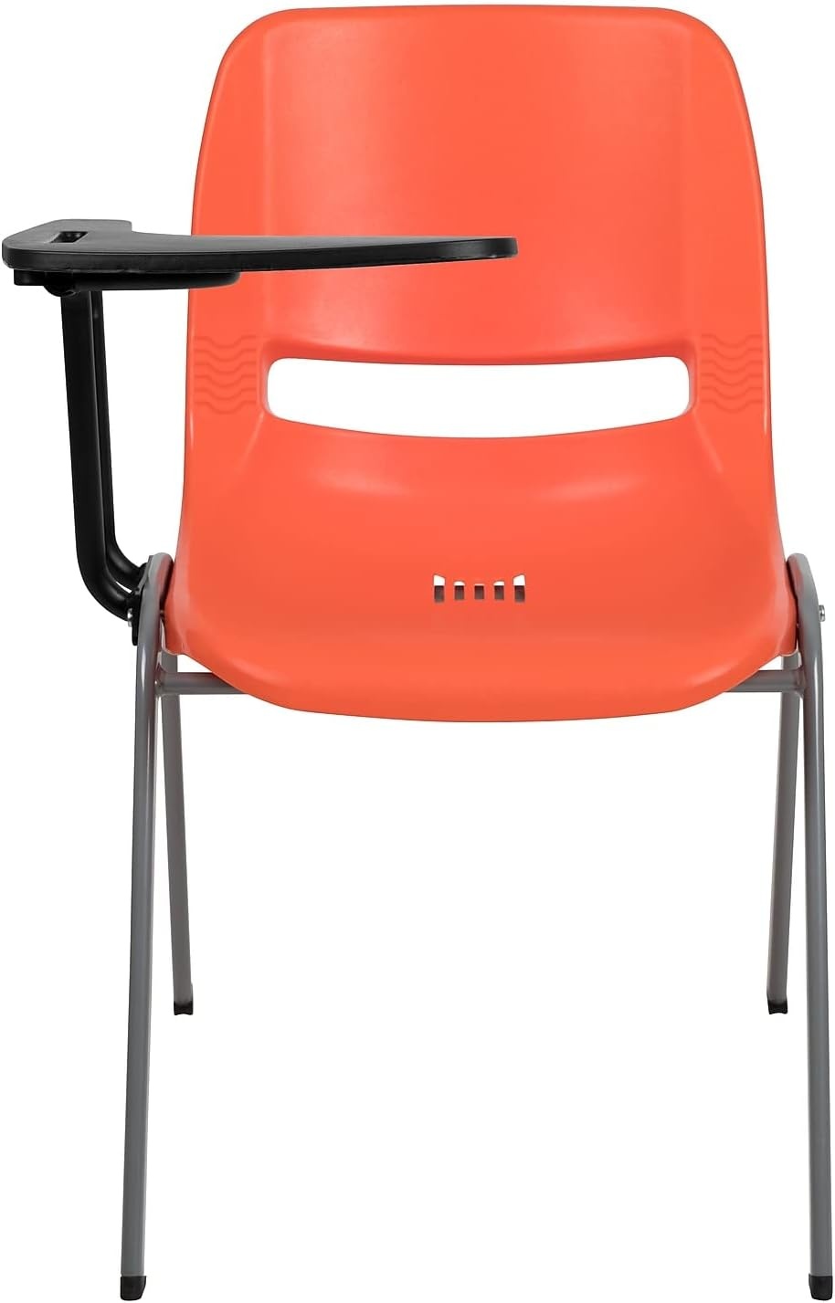 image:imageFlash Furniture Orange Ergonomic Shell Chair with Left Handed FlipUp Tablet ArmOrange