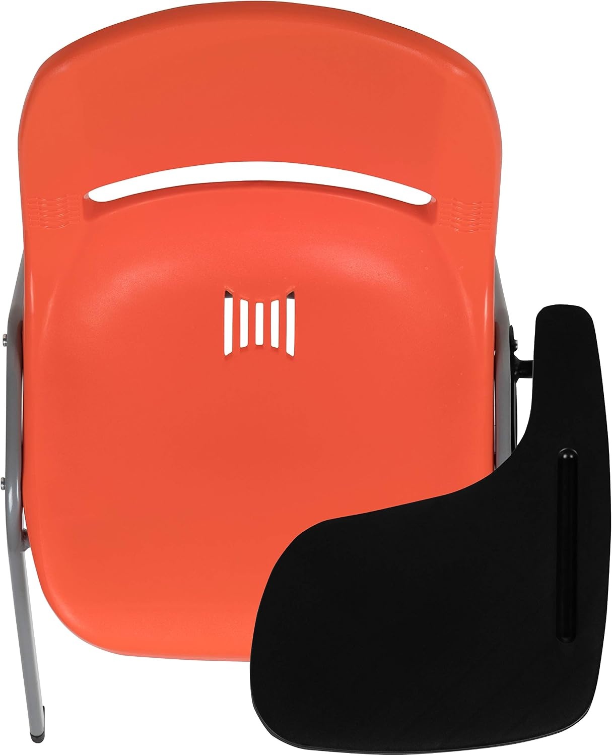 image:imageFlash Furniture Orange Ergonomic Shell Chair with Left Handed FlipUp Tablet ArmOrange
