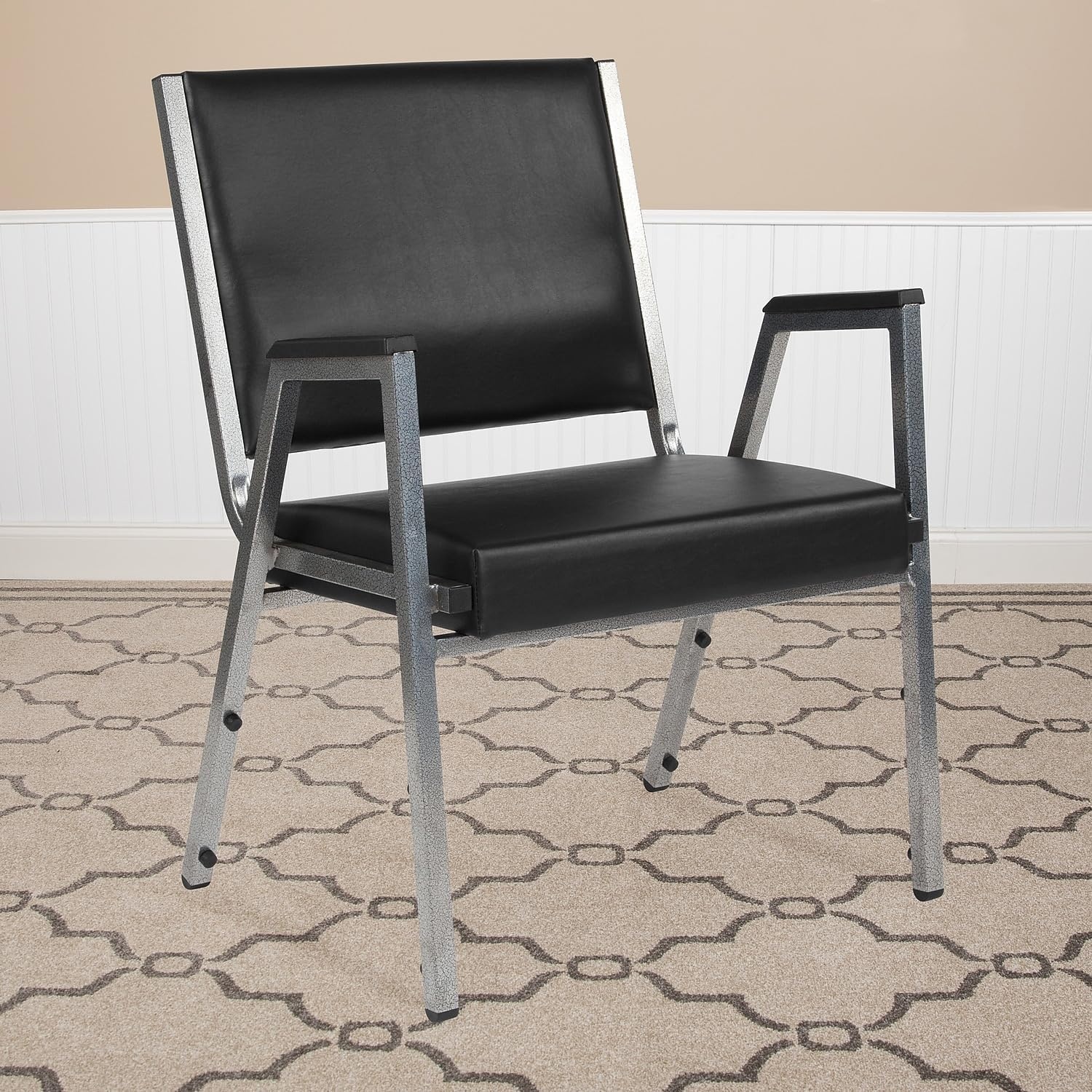 image:imageFlash Furniture Vinyl Bariatric Medical Chair Black XU604436701BKVY